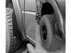 Ark Splash Guards TriXpoly Micro Splash Guards; Front and Rear; Black (10-26 RAM 2500)