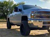 Arkon Off-Road Caesar Gloss Black Milled 8-Lug Wheel; Left Directional; 20x12; -51mm Offset (01-06 Silverado 2500 HD)