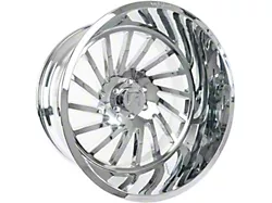 Arkon Off-Road Caesar Chrome 8-Lug Wheel; 22x12; -51mm Offset (01-06 Silverado 3500 HD SRW)