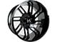 Arkon Off-Road DaVinci Gloss Black 8-Lug Wheel; Right Directional; 20x10; -25mm Offset (11-14 Sierra 3500 HD SRW)