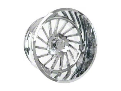 Arkon Off-Road Caesar Chrome 8-Lug Wheel; 24x14; -81mm Offset (08-10 F-250 Super Duty)