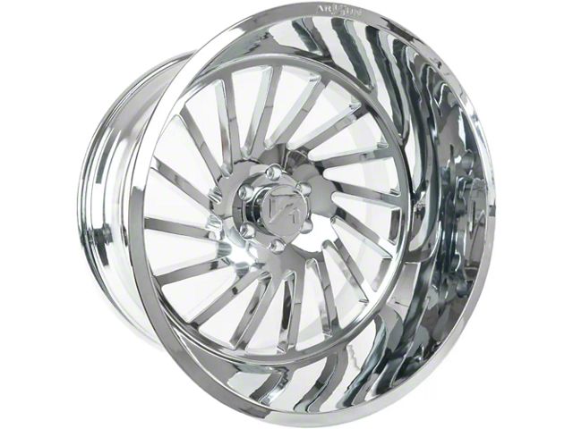 Arkon Off-Road Caesar Chrome 8-Lug Wheel; Left Directional; 20x12; -51mm Offset (10-18 RAM 3500 SRW)