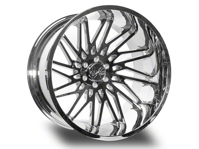 Arkon Off-Road Apollo Chrome 6-Lug Wheel; 24x14; -81mm Offset (14-18 Silverado 1500)