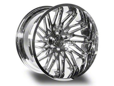 Arkon Off-Road Apollo Chrome 6-Lug Wheel; 22x12; -51mm Offset (15-20 F-150)