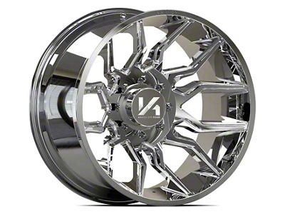 Arkon Off-Road Roosevelt Chrome 5-Lug Wheel; 24x14; -81mm Offset (94-01 RAM 1500)