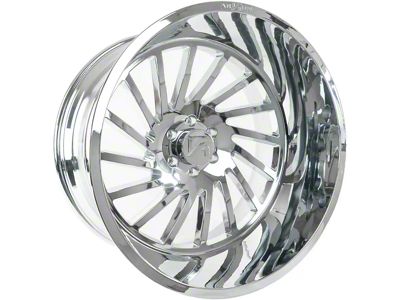 Arkon Off-Road Caesar Chrome 8-Lug Wheel; 22x12; -51mm Offset (23-25 F-350 Super Duty SRW)