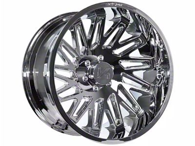 Arkon Off-Road Armstrong Chrome 6-Lug Wheel; Left Directional; 22x12; -51mm Offset (19-25 RAM 1500)