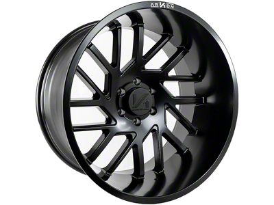 Arkon Off-Road Mandela Satin Black 6-Lug Wheel; Right Directional; 20x10; -25mm Offset (19-25 RAM 1500)