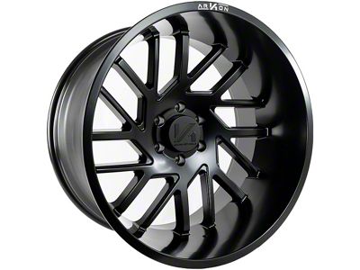 Arkon Off-Road Mandela Satin Black 6-Lug Wheel; Right Directional; 20x10; -25mm Offset (19-24 RAM 1500)