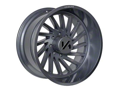 Arkon Off-Road Caesar Anthracite Metallic Gray 8-Lug Wheel; 24x14; -81mm Offset (07-10 Sierra 3500 HD SRW)