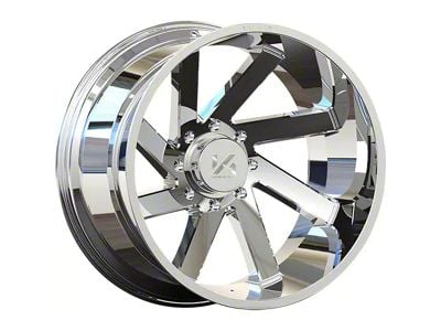Arkon Off-Road Lincoln Chrome 8-Lug Wheel; 20x12; -51mm Offset (07-10 Sierra 3500 HD SRW)
