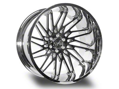 Arkon Off-Road Apollo Chrome 6-Lug Wheel; 24x14; -81mm Offset (19-24 Silverado 1500)