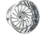Arkon Off-Road Caesar Chrome 6-Lug Wheel; 24x14; -81mm Offset (19-26 Silverado 1500)