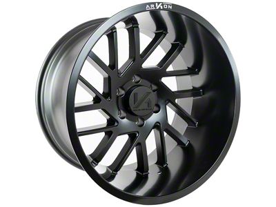 Arkon Off-Road Mandela Satin Black 8-Lug Wheel; 20x12; -51mm Offset (07-10 Silverado 2500 HD)