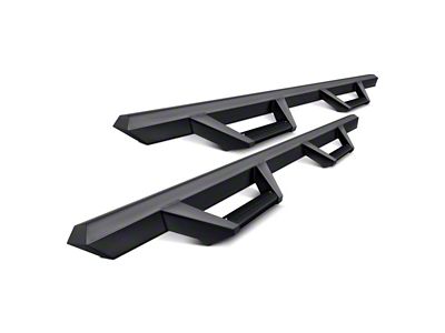 Armordillo AR Drop Side Step Bars; Matte Black (15-22 Colorado Crew Cab)