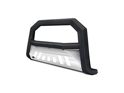 Armordillo AR Series Bull Bar with Aluminum Skid Plate; Matte Black (05-11 Dakota)