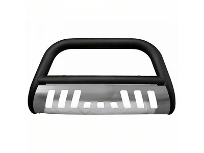 Armordillo Classic Bull Bar with Aluminum Skid Plate; Matte Black (97-04 Dakota)