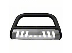 Armordillo Classic Bull Bar with Aluminum Skid Plate; Matte Black (05-11 Dakota)