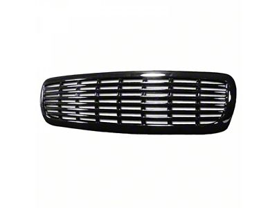 Armordillo Horizontal Style Upper Replacement Grille; Black (97-04 Dakota)