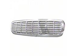 Armordillo Horizontal Style Upper Replacement Grille; Chrome (97-04 Dakota)