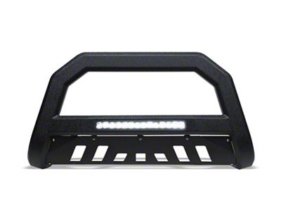 Armordillo AR Series Bull Bar with LED Light Bar; Textured Black (04-25 F-150, Excluding Raptor)