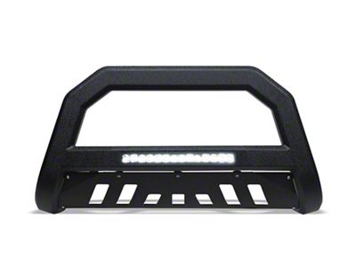 Armordillo AR Series Bull Bar with LED Light Bar; Textured Black (04-24 F-150, Excluding Raptor)