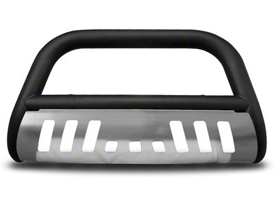 Armordillo Classic Bull Bar with Aluminum Skid Plate; Matte Black (04-24 F-150, Excluding Raptor)