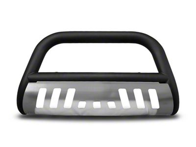 Armordillo Classic Bull Bar with Aluminum Skid Plate; Matte Black (97-03 F-150)