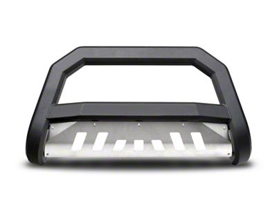 Armordillo AR Series Bull Bar with Aluminum Skid Plate; Matte Black (04-24 F-150, Excluding Raptor)