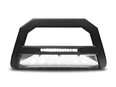 Armordillo AR Series Bull Bar with LED Light Bar; Matte Black (04-24 F-150, Excluding Raptor)