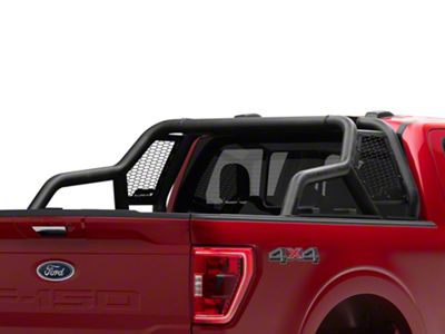 Armordillo CR1 Chase Rack; Matte Black (97-24 F-150 Styleside)