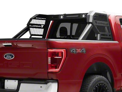 Armordillo CR2 Chase Rack; Matte Black (97-25 F-150 Styleside)