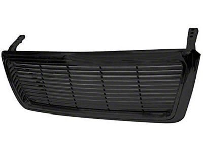Armordillo Horizontal Style Upper Replacement Grille; Black (04-08 F-150)
