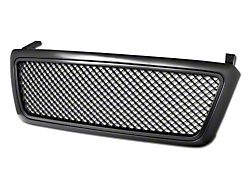 Armordillo Mesh Style Upper Replacement Grille; Matte Black (04-08 F-150)