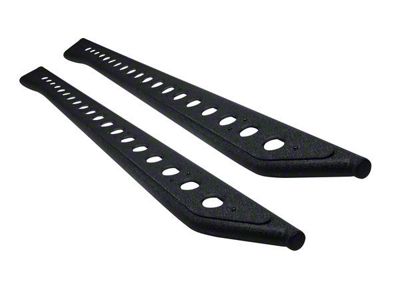 Armordillo RS Series Running Boards; Textured Black (15-24 F-150 SuperCab)
