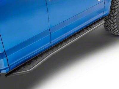 RS Series Running Boards; Textured Black (15-25 F-150 SuperCab)