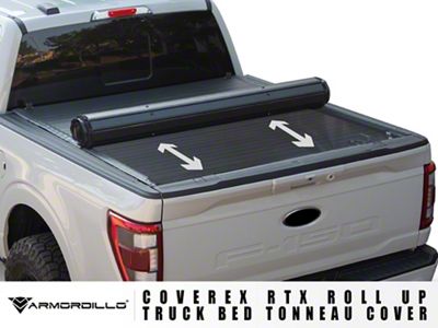 Armordillo CoveRex RTX Series Roll Up Tonneau Cover (19-25 RAM 1500 w/ 6.4-Foot Box & w/o RAM Box)