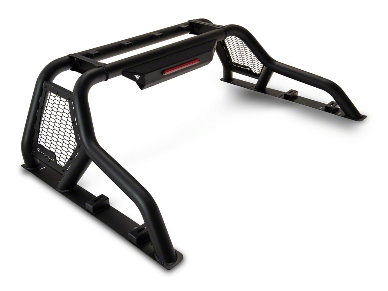 Armordillo RAM 1500 CR1 Chase Rack with LED Shroud; Matte Black 7163072 ...