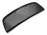 Mesh Style Upper Replacement Grille; Gloss Black (09-12 RAM 1500)