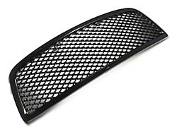 Mesh Style Upper Replacement Grille; Gloss Black (09-12 RAM 1500)