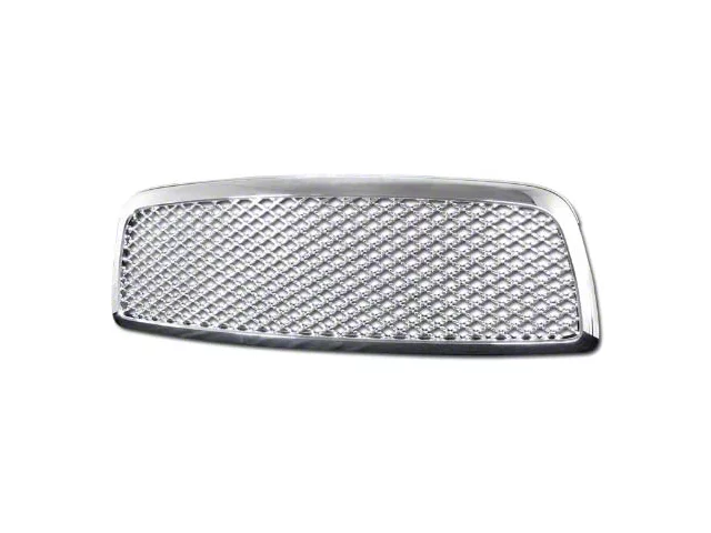 Armordillo Mesh Style Upper Replacement Grille; Chrome (09-12 RAM 1500)