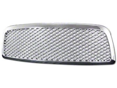 Armordillo Mesh Style Upper Replacement Grille; Chrome (09-12 RAM 1500)