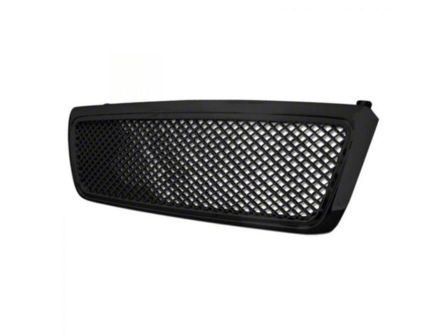 Armordillo Mesh Style Upper Replacement Grille; Gloss Black (06-08 RAM 1500)