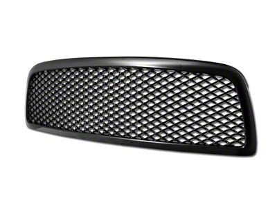 Armordillo Mesh Style Upper Replacement Grille; Matte Black (09-12 RAM 1500)