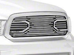 Armordillo OE Style Upper Replacement Grille; Chrome (13-18 RAM 1500, Excluding Rebel)