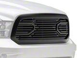 OE Style Upper Replacement Grille; Matte Black (13-18 RAM 1500, Excluding Rebel)