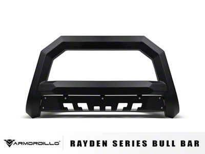 Armordillo Rayden Series Bull Bar; Matte Black (19-24 RAM 1500 Rebel, TRX)