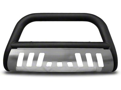 Armordillo Classic Bull Bar with Aluminum Skid Plate; Matte Black (10-18 RAM 2500)