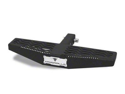 2-Inch Receiver Hitch TF Style Step; Textured Black (Universal; Some Adaptation May Be Required)