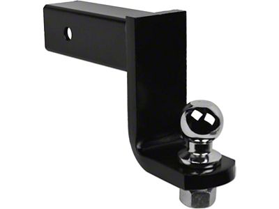 2.50-Inch Receiver Hitch Ball Mount; 4.50-Inch Drop (Universal; Some Adaptation May Be Required)